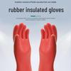 12KV Electrical Insulating Rubber Gloves