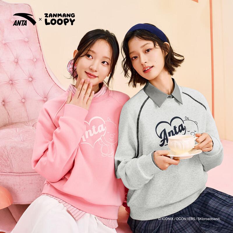 

Anta Женская толстовка с круглым вырезом X LOOPY с флисовой подкладкой XL