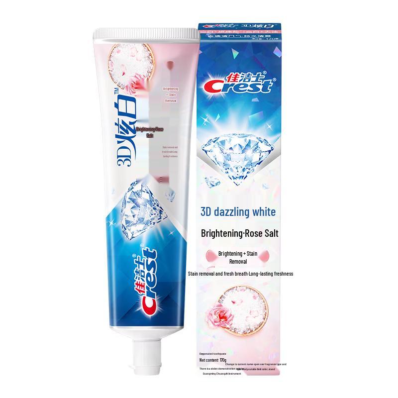 Crest 3D White Rose Salt Toothpaste