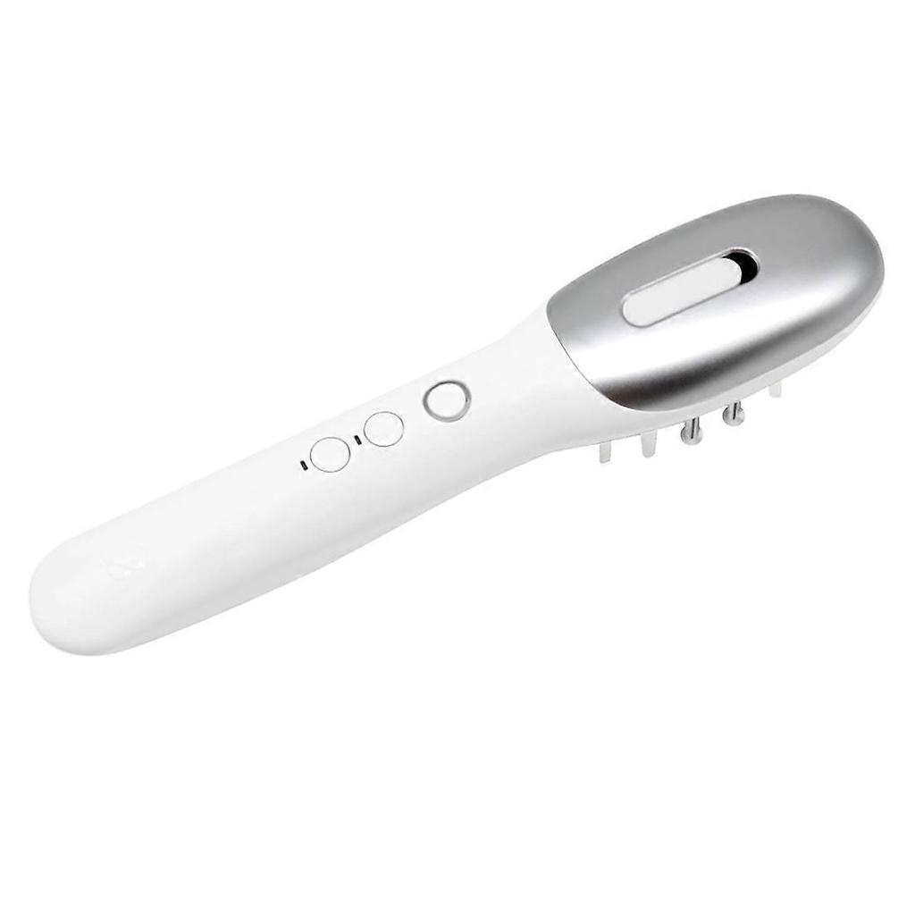 Hair Growth Massage Comb with Hair Oil Dispenser Red Blue Light AntiHair Loss High Frequency Vibration Scalp Massager