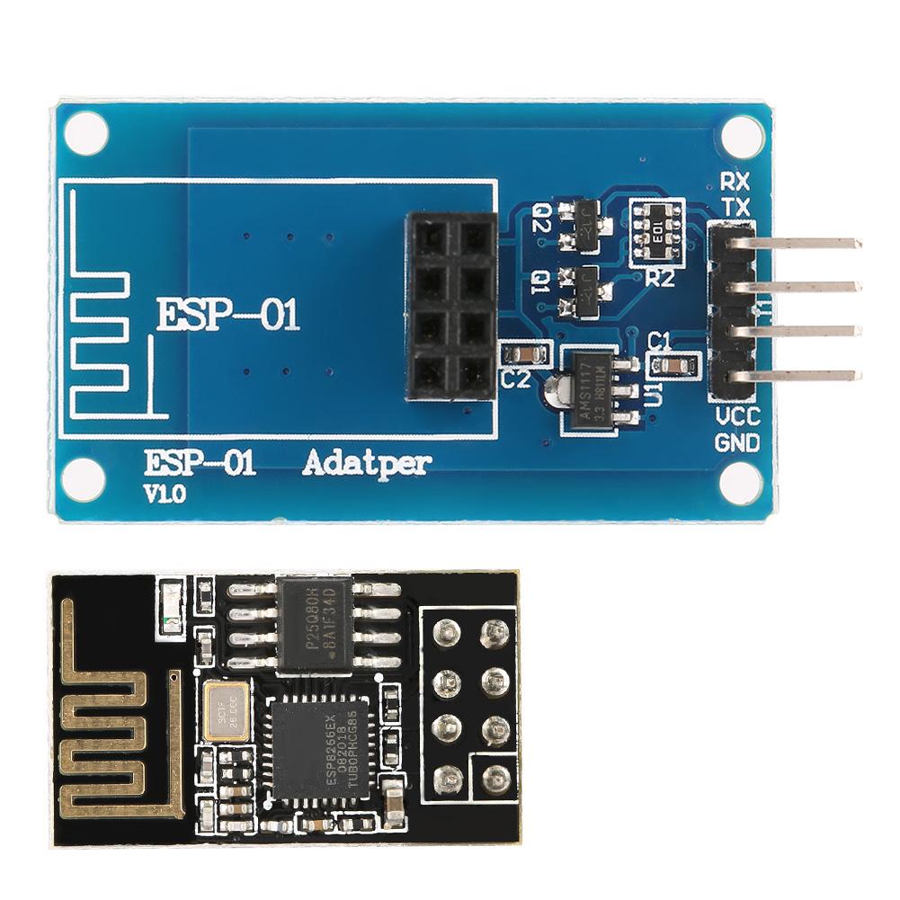 ESP8266 ESP01 Serial WiFi Wireless Transceiver Module with ESP01 Adapter