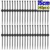 Universal Car Wiring Harness Fastener Clip Push Mount Cable Tie Nylon Zip Tie Auto Wire Loom Fixer Retainer Strap Set 15cm 20cm