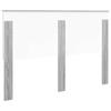Headboard in Grey Sonoma 150 cm Particleboard