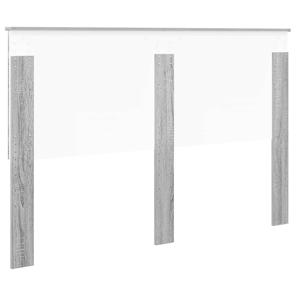 Headboard in Grey Sonoma 150 cm Particleboard