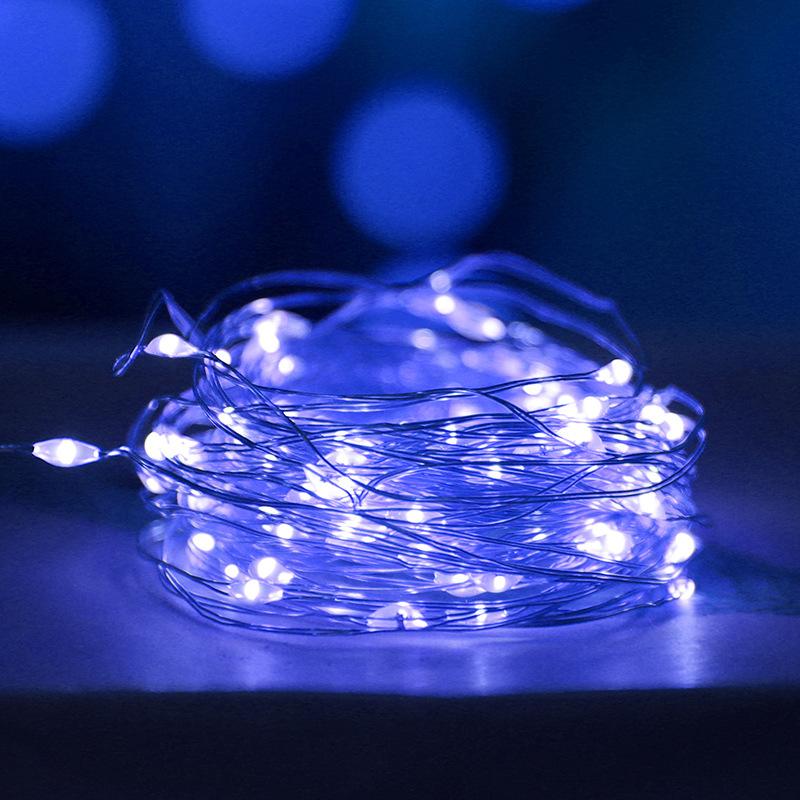 10M Copper Wire LED String Lights Outdoor Waterproof Garlands Festoon Fairy Wedding Decorations For New Year Christmas Tree
