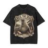 Neil The Seal Animal Lover T Shirts Washed Short Sleeve Oversize T-Shirts Vintage for Men Women Top Streetwear Summer Tee Shirt