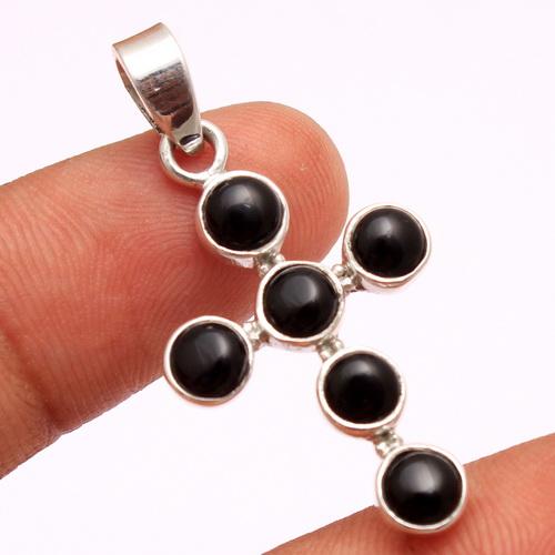 

Подвеска из зеленого оникса и серебра, подвеска Рейки, подвеска-крест, серебряная подвеска, ювелирное изделие ручной работы из серебра 925 пробы, подвеска для исцеления кристаллами чёрный