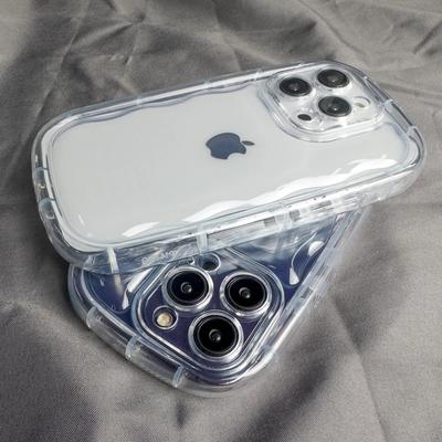 Transparent Soap Soft Case for iPhone 17 16 15 14 13 12 11 Pro Xs Max Mini Plus Clear Camera Protection Airbag Shockproof Cover