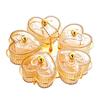Heart-Shaped Dustproof Dried Fruit Tray - Living Room Coffee Table Snack Box & Storage Bowl
