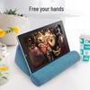 Ergonomic Tablet & Phone Holder Pillow: Versatile, High-End Design for Reading & Car Use