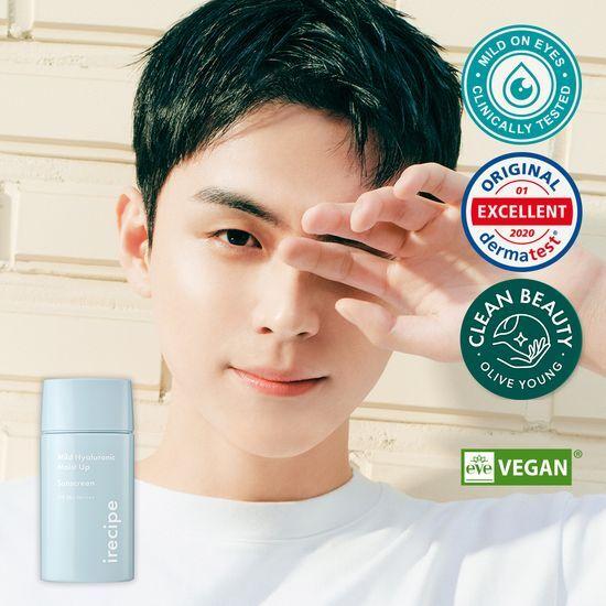 

iRECIPE Mild Hyaluronic Moist Up Sun Milk 50ml