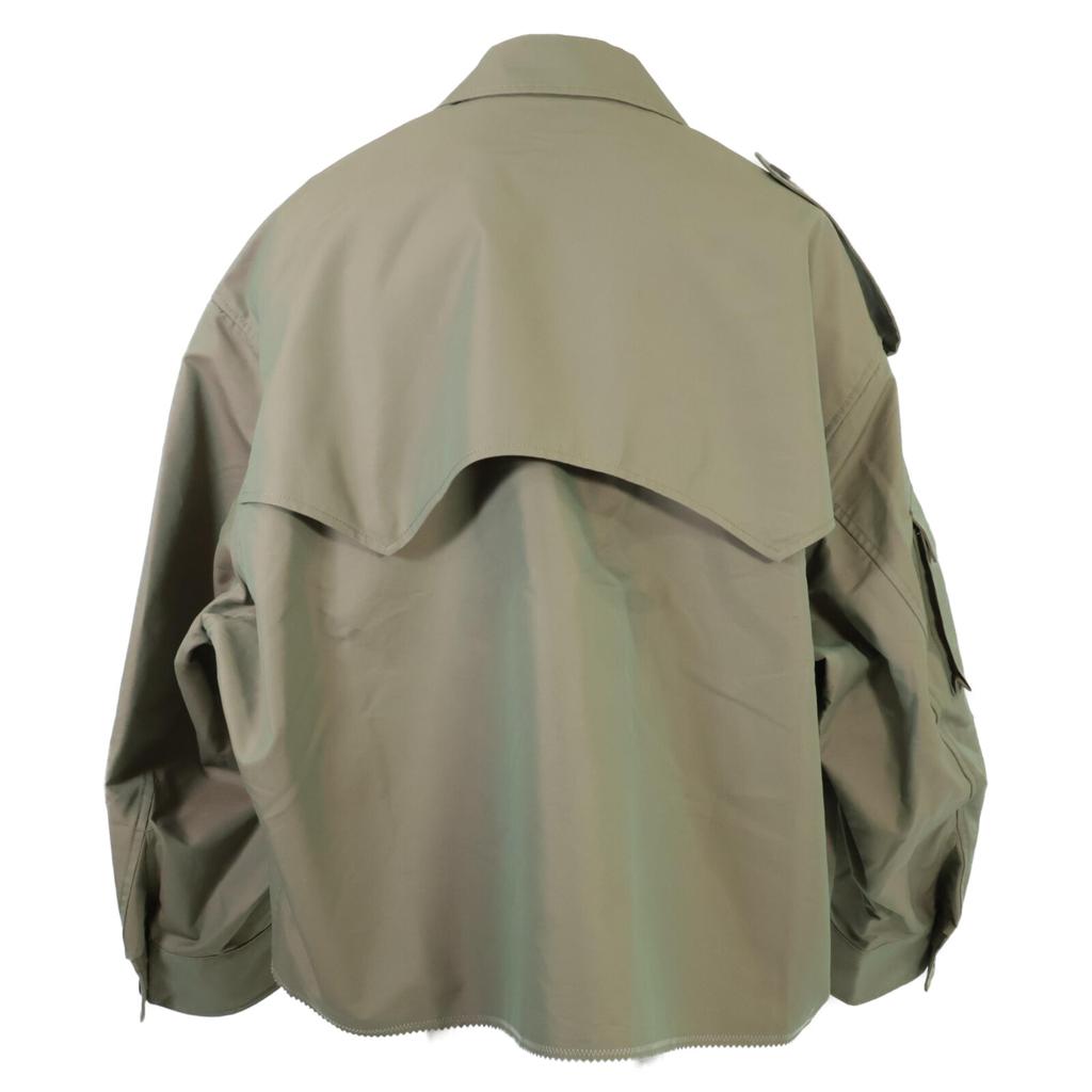 kolor [Excellent Condition/25Stainless Steel] 25SCM-G06107 INSIDEOUT MULTI TOOL BLOUSON Military Jacket 2 khakiUsed
