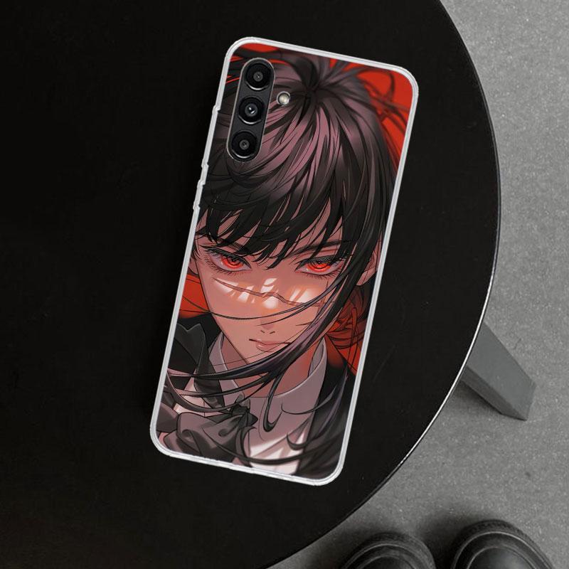 Chainsaw Mans Yoru War Devil Phone Case Cover for Samsung Galaxy A17 A16 A26 A36 A56 A57 A37 A15 A25 A35 A55 A14 A24 A34 A54 A13