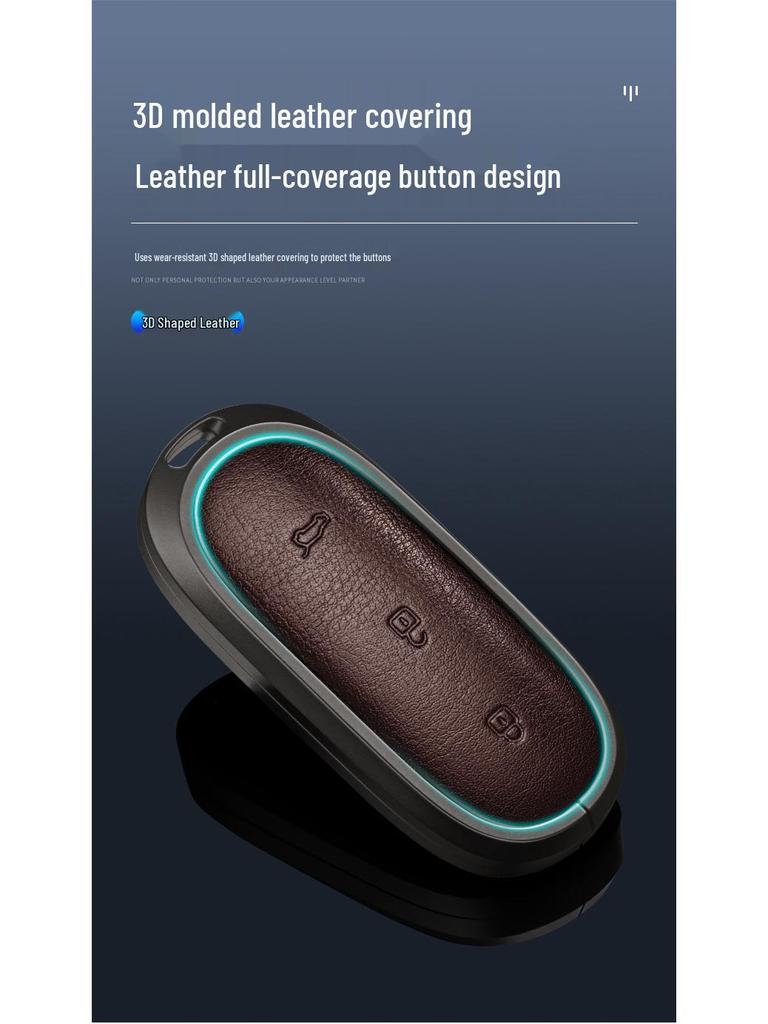 Li L7/L8/L9 Vollabdeckung Autoschlüssel Schutzhülle für 2023-2024, Unisex