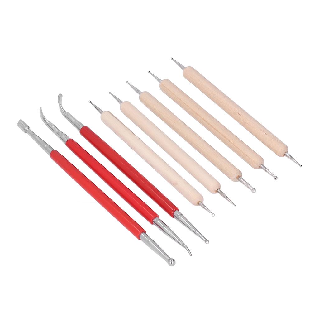 Double End Tracing Dotting Stylus Small Portable Engraving Stylus Set for Modeling Carving