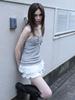 Eogeulliswedou Checkered Lace Sleeveless (Charcoal)