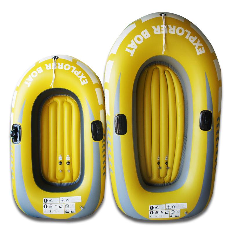 Two-Person Inflatable PVC Kayak: Fishing & Rafting Rubber Boat