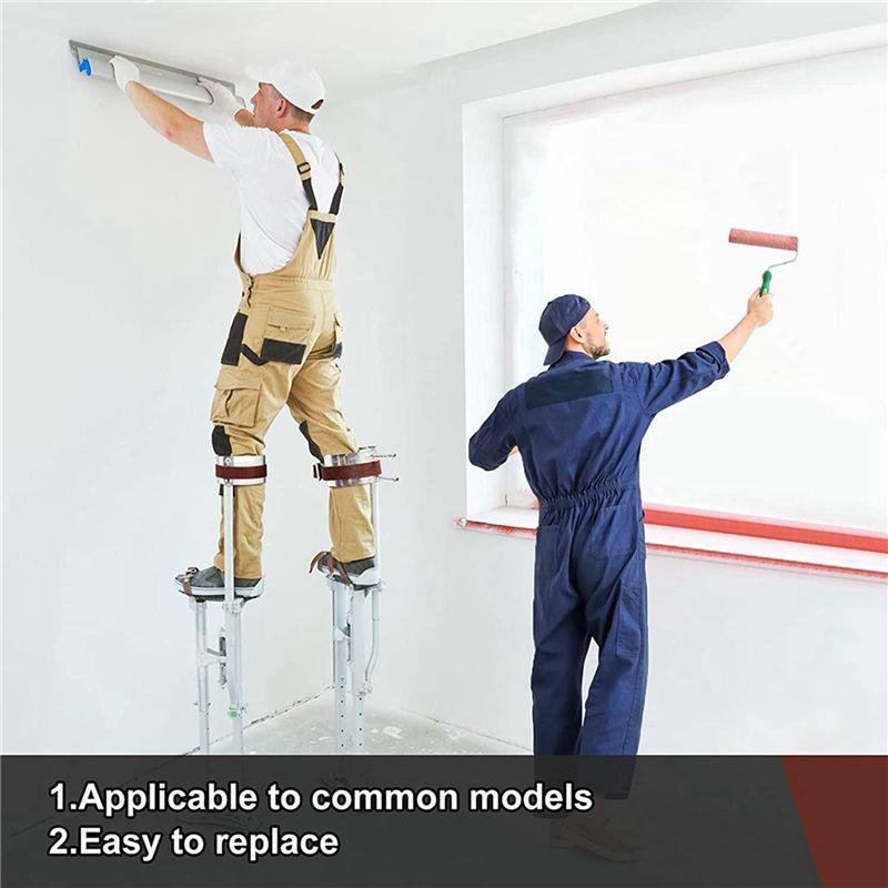A84X-2X Drywall Stilt Replacement Part Stilts Comfort Straps Kit For Home Improvements Drywall Stilt Leg Cuffs Leg Band