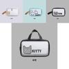 Transparent Cartoon Cosmetic Bag Portable Wash Bag Waterproof Travel Storage
