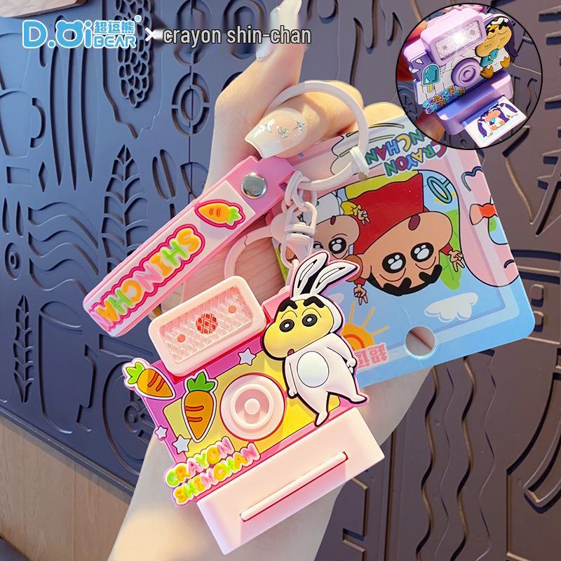Crayon Shin-chan Kamera Spielzeug & Rucksack Schlüsselanhänger Anhänger