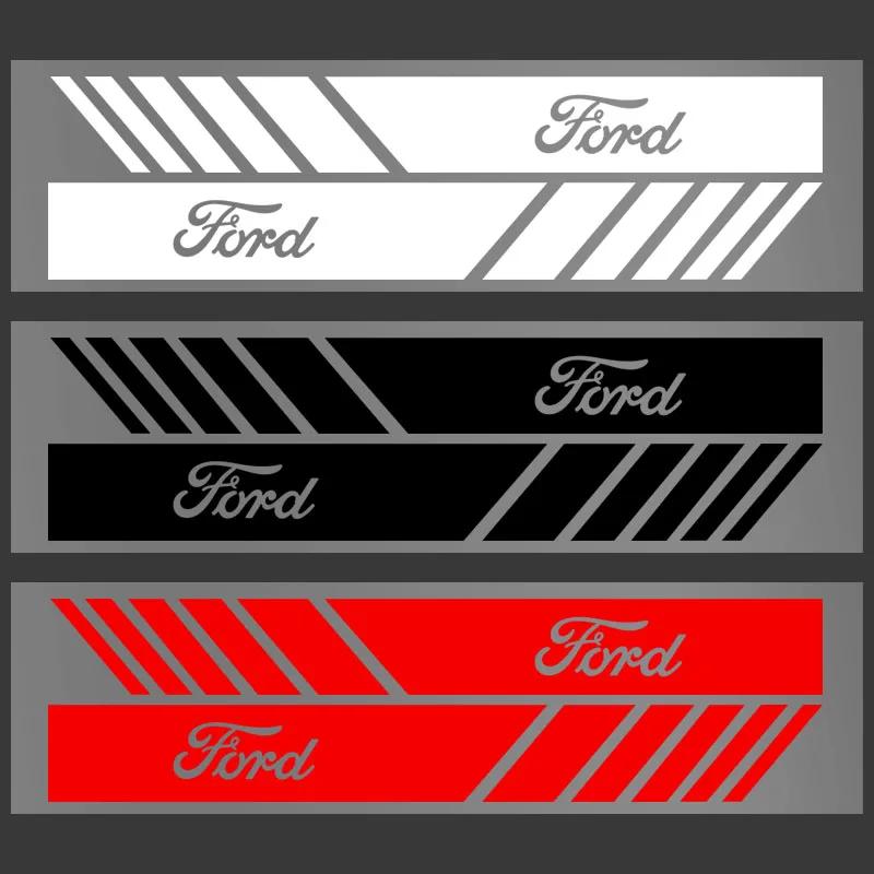 Naklejka Samochodowa Gorąca Do Forda Nowa Naklejka Samochodowa Paski Nieblaknące Lusterko Wsteczne Do Forda Focus 2 3 MK2 MK3 MK4 Kuga Fiesta Ecosport