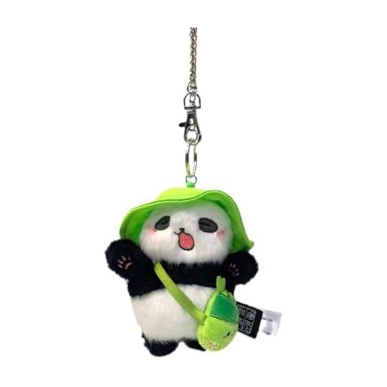[Yocipa] Cute Panda Plush Bag Charm Cute Bag Accessories Panda Goods Charm Animal Keychain Decorative Gift
