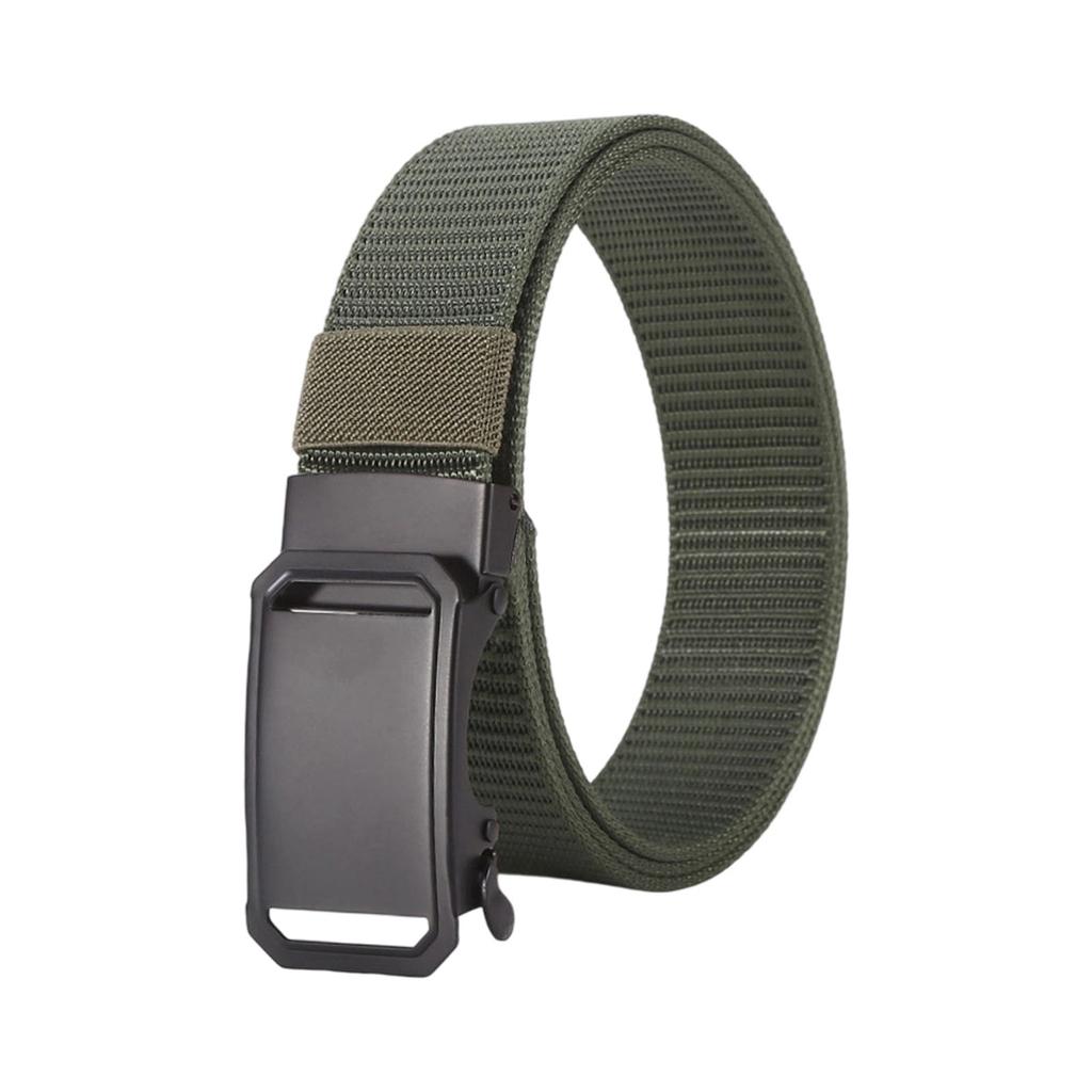 Premium Nylon Dress Belt With Automatic Button Arrangement Easy Adjustable Strap For Casual Outfits