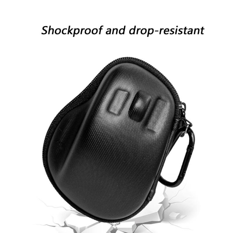 Hard Travel Case Bag For Professor 1 Wireless Mouse Shockproof Diving Fabric Case Handheld Bag for Travel Mouse Lightweight