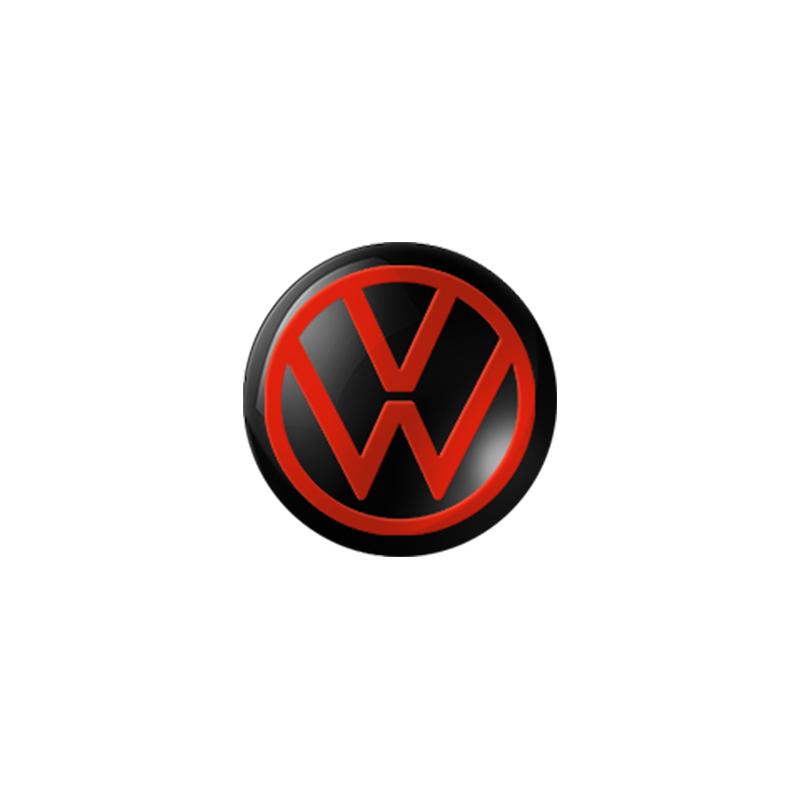 Pro VW Volkswagen Jetta MK5 Golf Znak na klíč od auta Samolepka Logo na klíč od auta Ovládací panel auta Samolepky loga Pro Volkswagen Tiguan Bora POLO PASSAT CC K