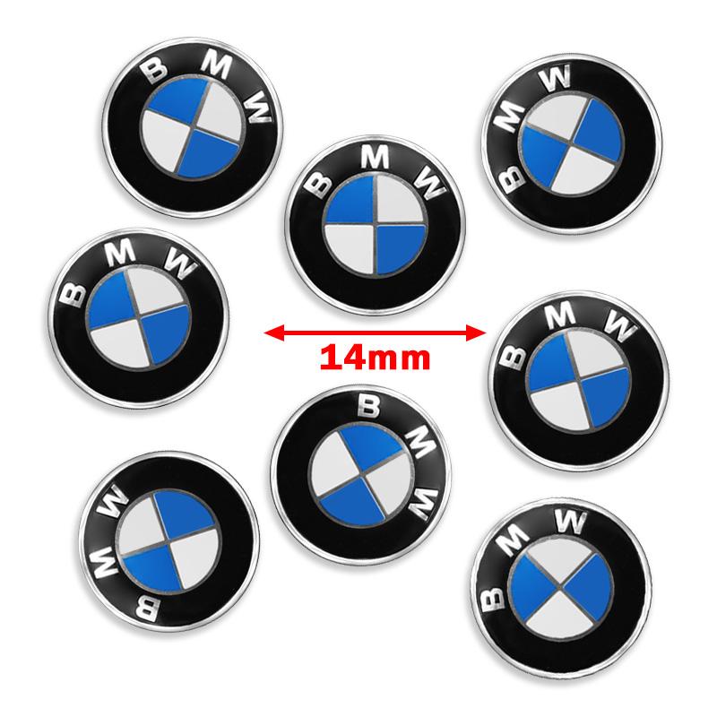 

Car Remote Key Emblem Sticker Aluminum Key Decoration Decal Accessories For BMW M Performance E36 E60 E90 X2 X1 X3 X5 E46 E39 E7 6Pcs