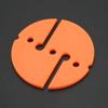 5Pcs Diving Line Marker Cave Dive Marker     Rope Line Marker PVC Round Shape for Underwater