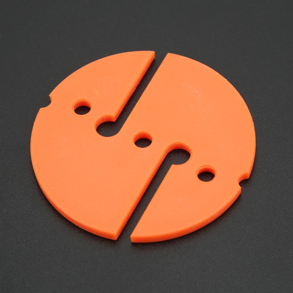 5Pcs Diving Line Marker Cave Dive Marker     Rope Line Marker PVC Round Shape for Underwater