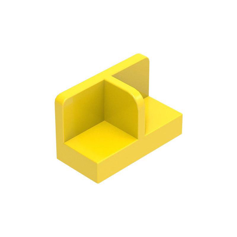 100g/204PCS 93095 Panel 1X2X1 With Round Corners Block Moc Color Compatible with Brick DIY Children's Toy Assembly