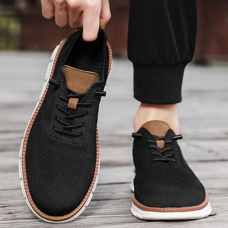 Men Shoes Casual Loafers Shoes Light Mesh Breathable Flats Leisure Male Vulcanized Shoes Walking Sneakers Zapatillas Hombre