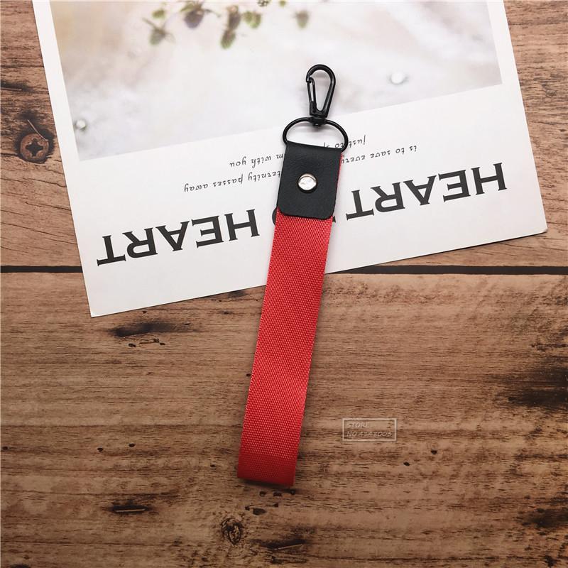 

Solid color keychain Tag Strap Neck straps Lanyards for keys ID Card Pass Gym Mobile Phone USB badge holder DIY Hang Rope Sling