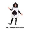 Wonderland Alice In Ace Of Spades Party Costume Cosplay Halloween Poker Jumpsuit