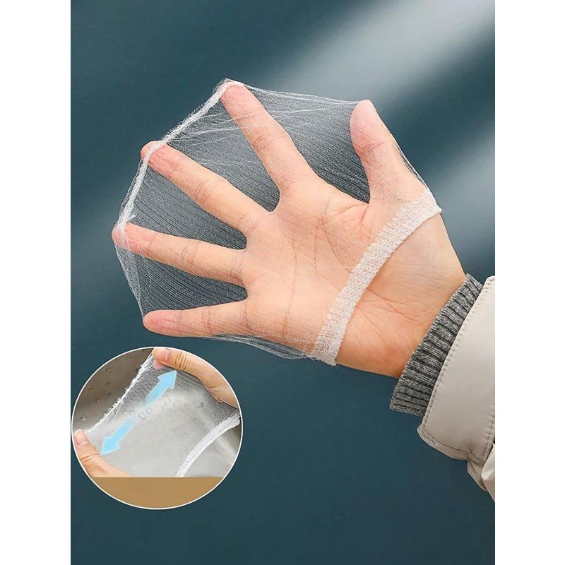 Sink Garbage Strainer Bags, Reusable Woven Fabric Mesh Sink Strainer Bags, Disposable Fine Mesh Drain Filter Bags for Kitchen Sink, Food Waste