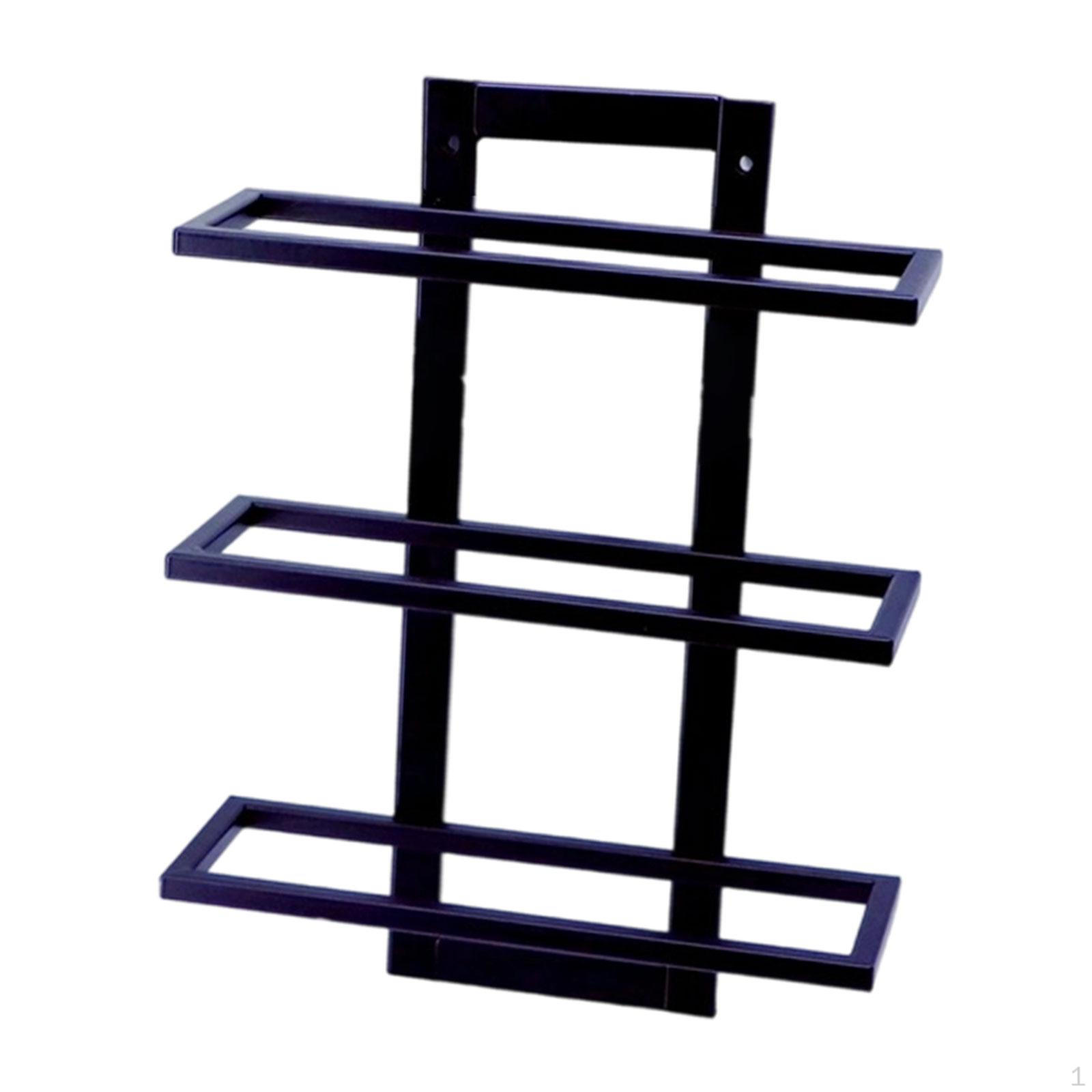 

Настенная стойка Держатель для бутылок с напитками Подставка Минималистичный декор Дисплей для столовой Отеля S