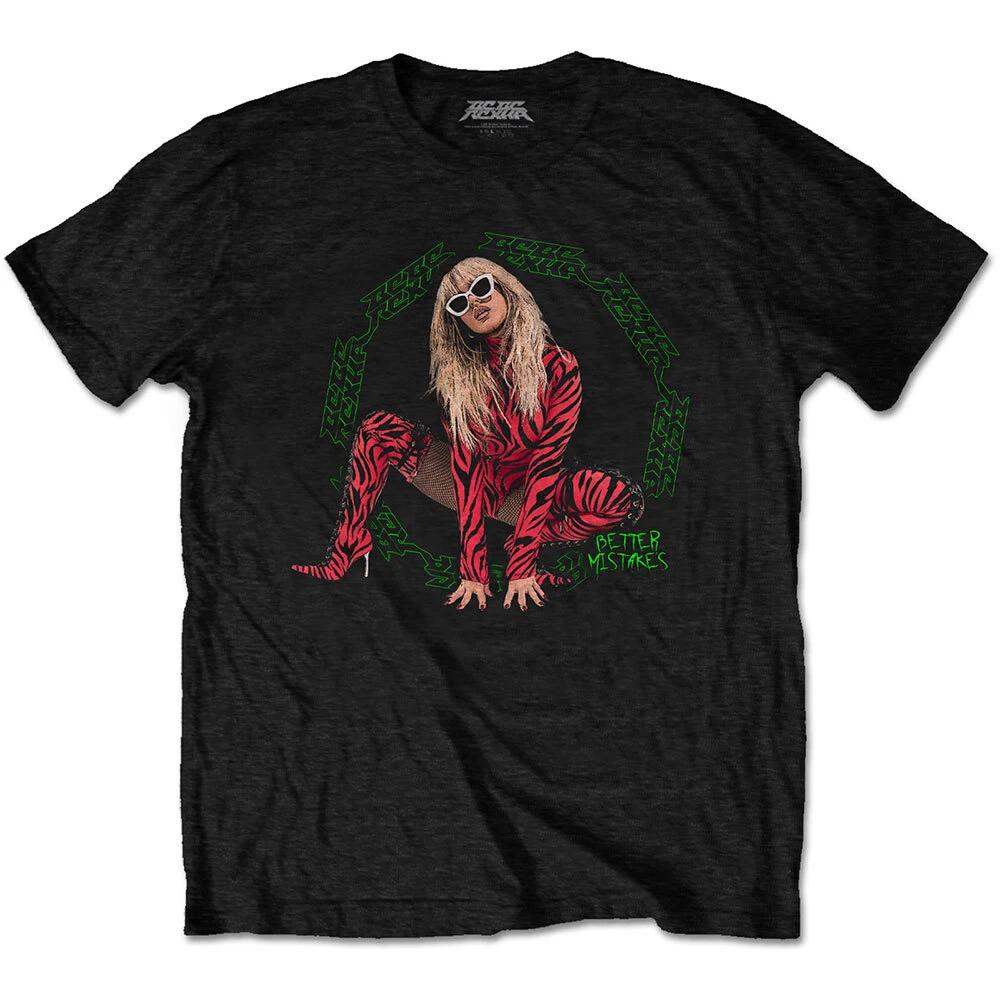 Bebe Rexha T Shirt Better Mistakes Official Mens Black XXL M