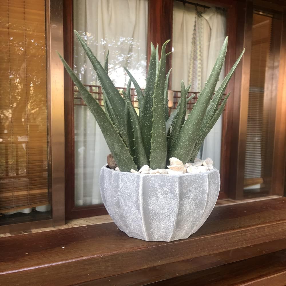 2 шт. Большие искусственные суккуленты Искусственное растение алоэ Искусственные суккуленты Искусственные суккуленты без горшка Используются для сада, офиса, дома, в помещении, на открытом воздухе