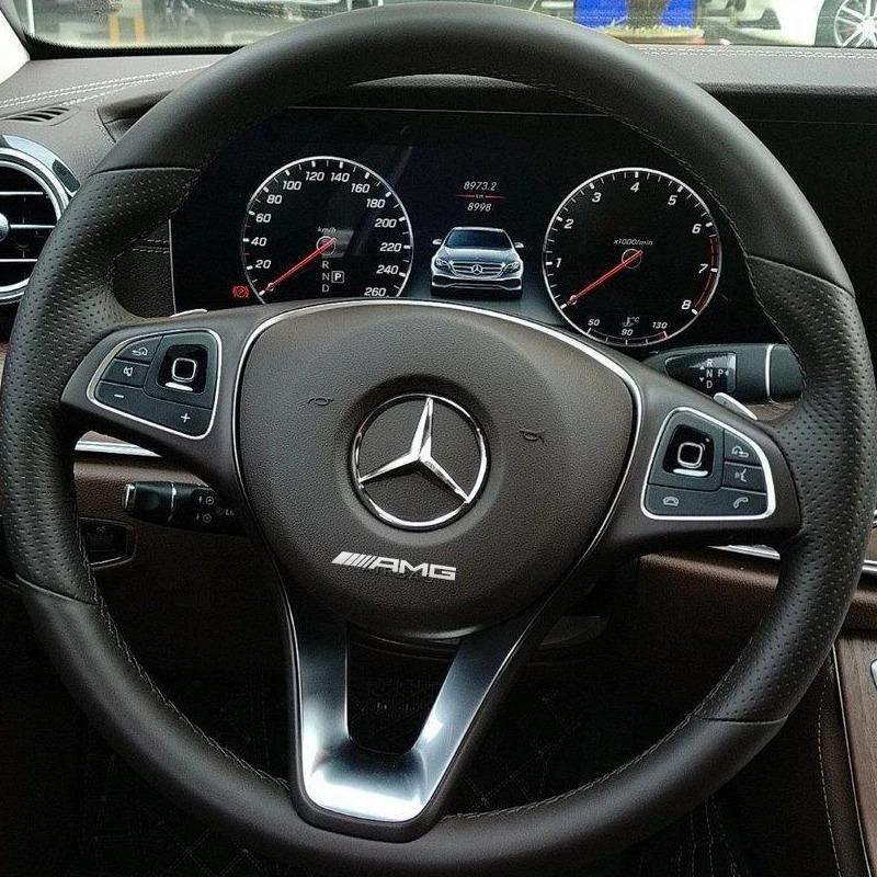 EVW5 2025 Hot Car Logo Stickers Metal emblem Accessories For Mercedes Benz AMG W206 W204 W205 W212 W213 W221 W222 W223 W251 W464 W240