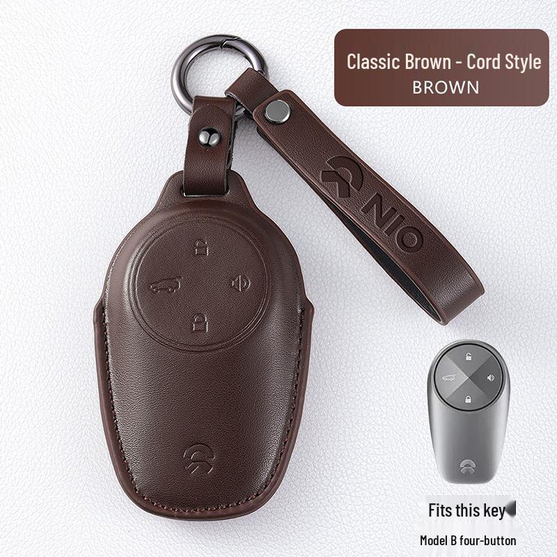 NIO ES6 Kartenetui: Echtlederbeutel für 25 Modelle (ET5T/ET5/EC6/ES8/ET7/ES7/EC7)