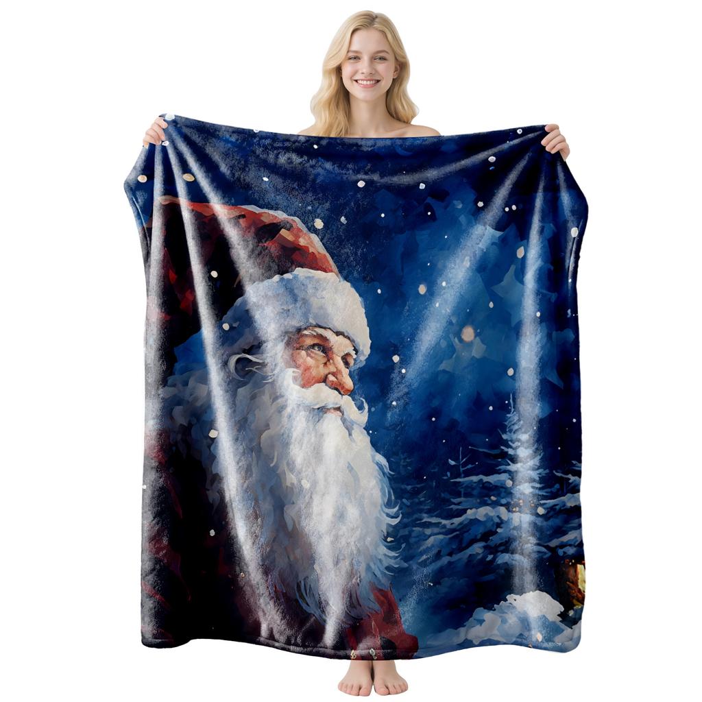 2026 Christmas flannel blanket is universal for all seasons