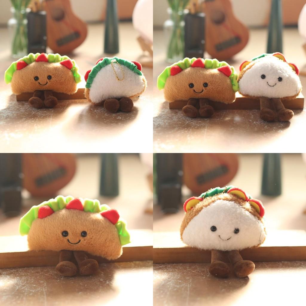 Plush Sandwich Keychain With Soft Short Plush For Kids And Teens