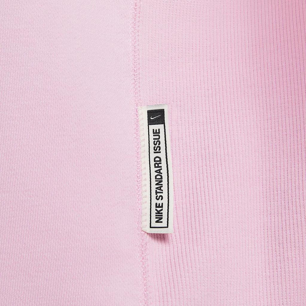 Nike Sudadera estándar Dri-Fit estilo universitario color block de secado rápido cuello redondo moda suave para hombre espuma-rosa IB5504663