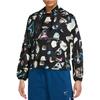 Nike Graphic Print Pullover Sweatshirt Women Tops Black DQ6816-010