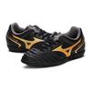 Mizuno Scarpe da Calcio per Bambini con Erba Artificiale Resistenti Basse Nere e Oro Scarpe da Calcio per Bambini P1GE232550