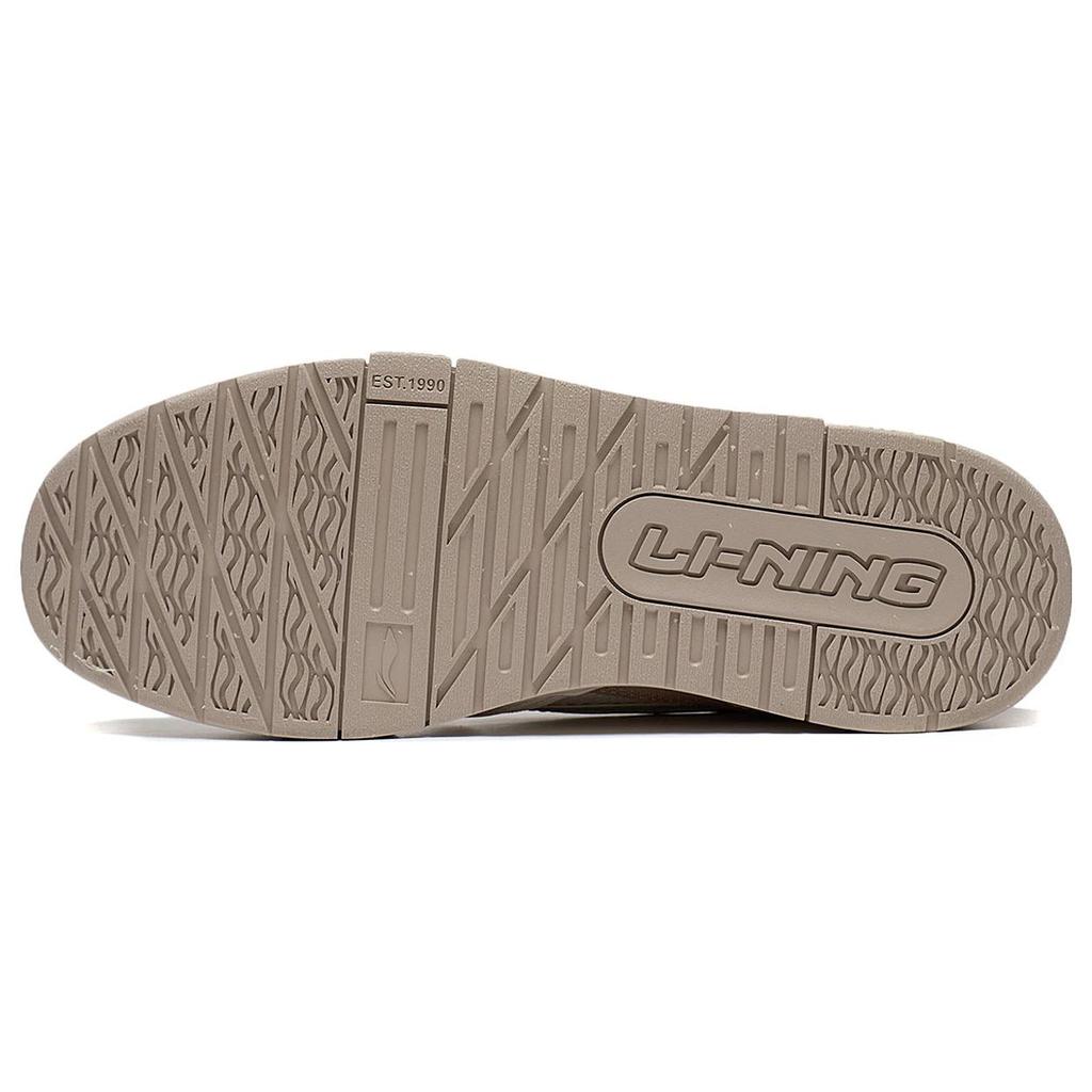 Li Ning 001 BTC Prm Textil, Cuero Sintético Antideslizante Resistente a la Abrasión Caña Baja Zapatillas Deportivas Casuales para Hombre AGCT067-1