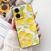 Case For Motorola Moto G35 Cover XT2433-5 Popular Flower Painted Soft Silicone Shockproof Coque For Moto G55 G75 G85 5G TPU Capa