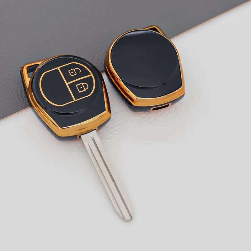 2 Buttons Car Key Cover Case Remote Key Shell Fob Holder Protector Fit For Suzuki Swift Sx4 Alto Vitara Ignis Jimny Splash
